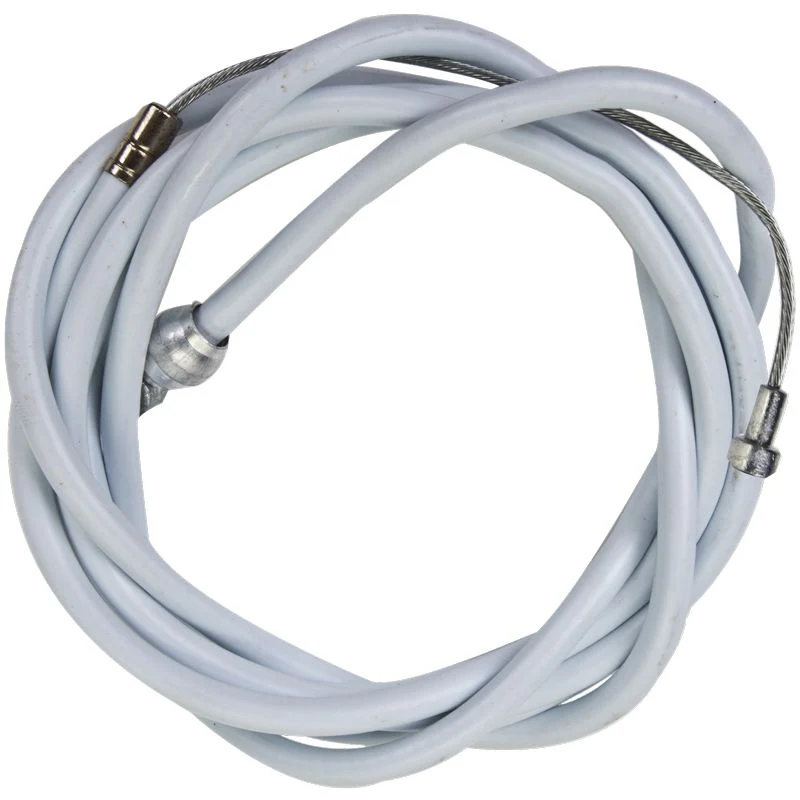Sunlite Brake Cable W/Housing: CABLE BRAKE SUNLT 60x65 WHT
