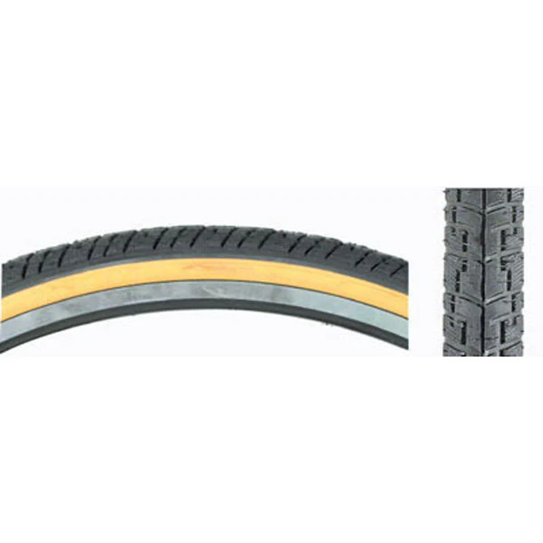 Sunlite 26x1-3/8 Black /gum Hybrid Kenda Nimbus K830 Tire