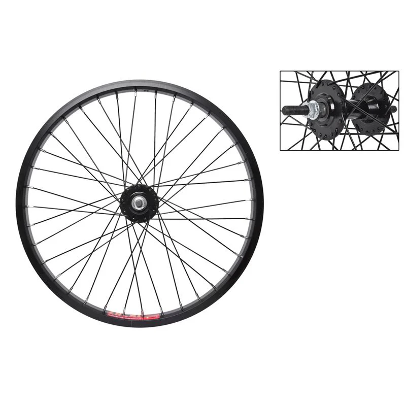 Wheel Front 20X1.75 Wei Zac30 Bk 36 Aly Bo 3/8 Bk 14Gbk