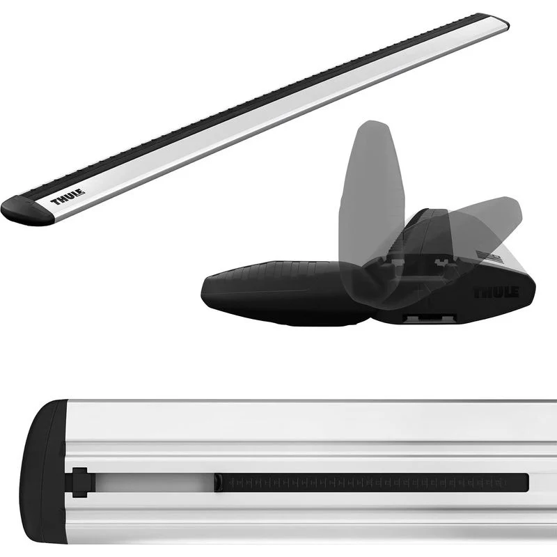 Thule WingBar Evo 108 cm roof bar 2-pack aluminium