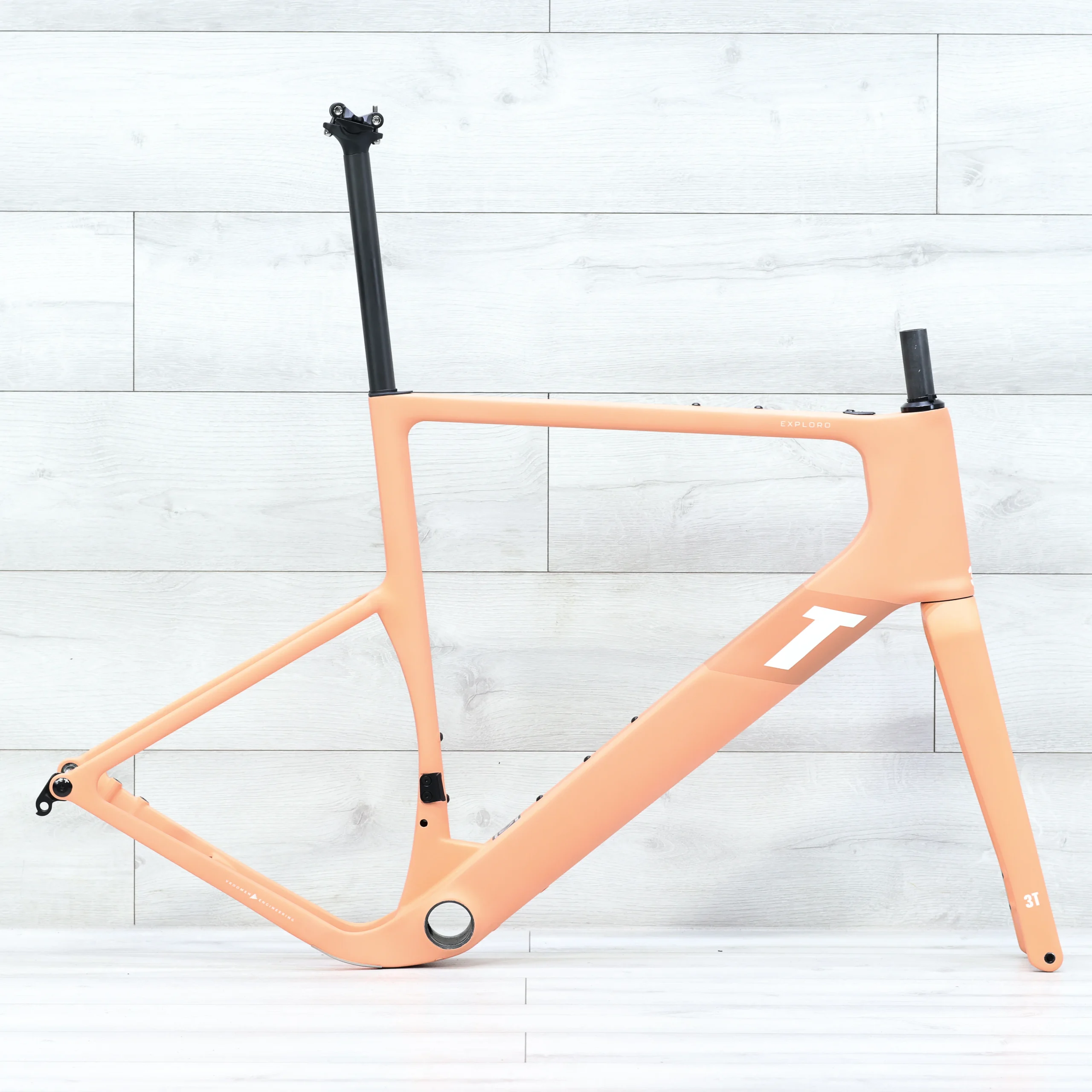 3T Exploro Ultra Gravel Bike Frameset Terracotta - 2023, 58cm