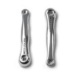*MIDDLEBURN* RO1 ROAD square taper crank (silver)
