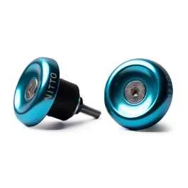 *NITTO* FW-25 large bar end (turquoise)
