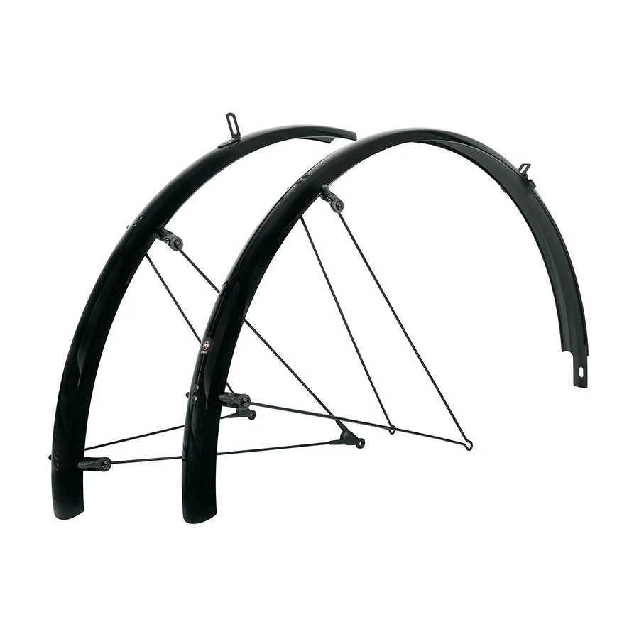 SKS SKS B45 Bluemels Full Coverage Fender Set - 45mm 700 x 28-37 Black
