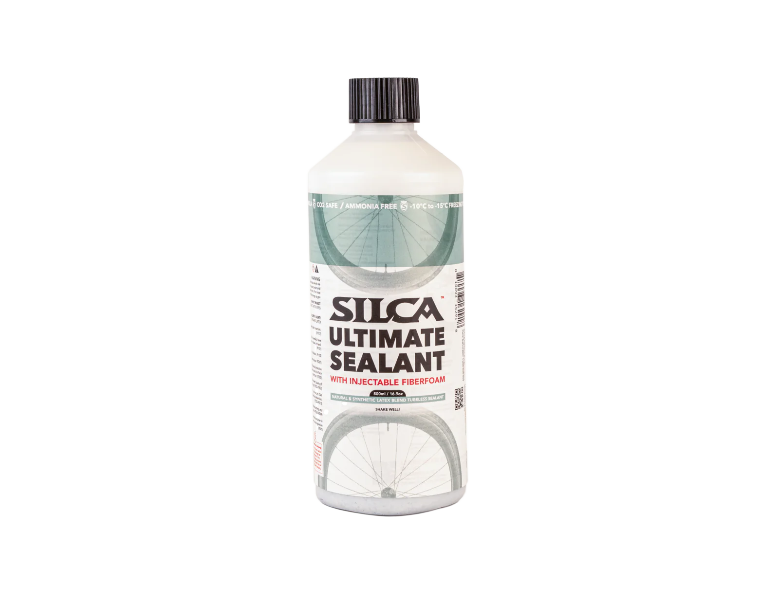 New! Silca Ultimate Sealant w/ Injectable Fiberfoam Bike Tire Sealant 500ml / 16.9oz