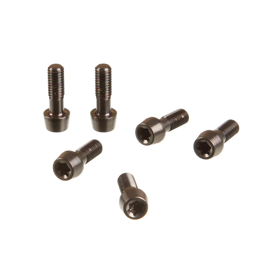 Zipp Speed Weaponry Zipp Service Course SL Stem Face Plate Titanium Bolt Kit Beyond Black