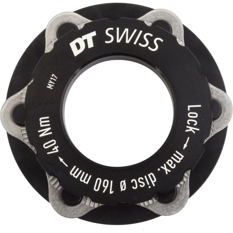 DT Swiss Disc Brake Adaptor - Centerlock/6-Bolt, QR/12mm