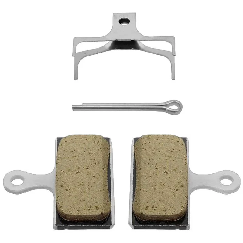 Shimano G04TI-MX Disc Brake Pads and Springs, Metal Pad, Titanium Back, One Pair