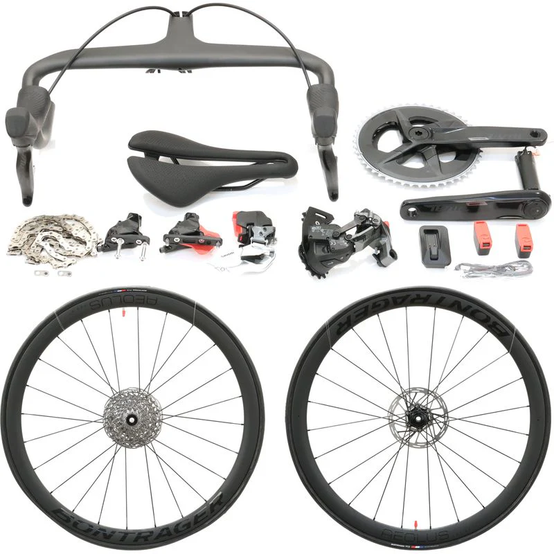 SRAM Rival AXS 12-Speed Build Kit, Quarq, Aeolus Pro 37 Wheels, Carbon Cockpit