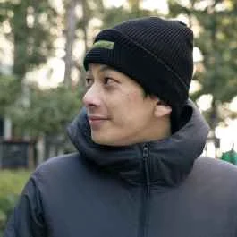 *CADENCE* parts waffle beanie (black)