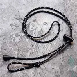*BLUE LUG* multi shoulder cord (black)