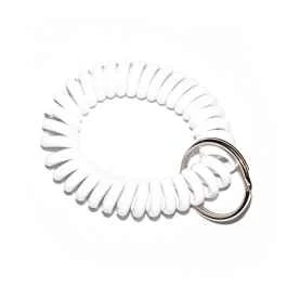 *SUPER COIL* wrist key coil (white)