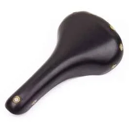 *BERTHOUD* aspin leather saddle (black)