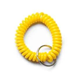 *SUPER COIL* wrist key coil (yellow)