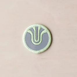 *ULTRADYNAMICO* reflective patch (round mark)