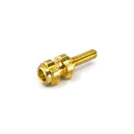 *PAUL* baby groovy barrel adjusters (brass/single)