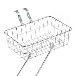 *WALD* multi fit 137 front basket (small/silver)