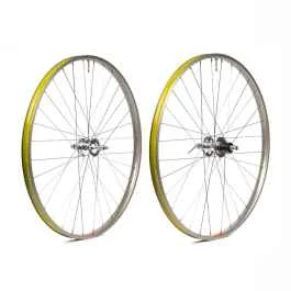 *CRUST BIKES* dynamo&rim brake wheelset (HA/100/135mm)