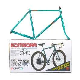 *CRUST BIKES* bombora frame (turquoise crackle)