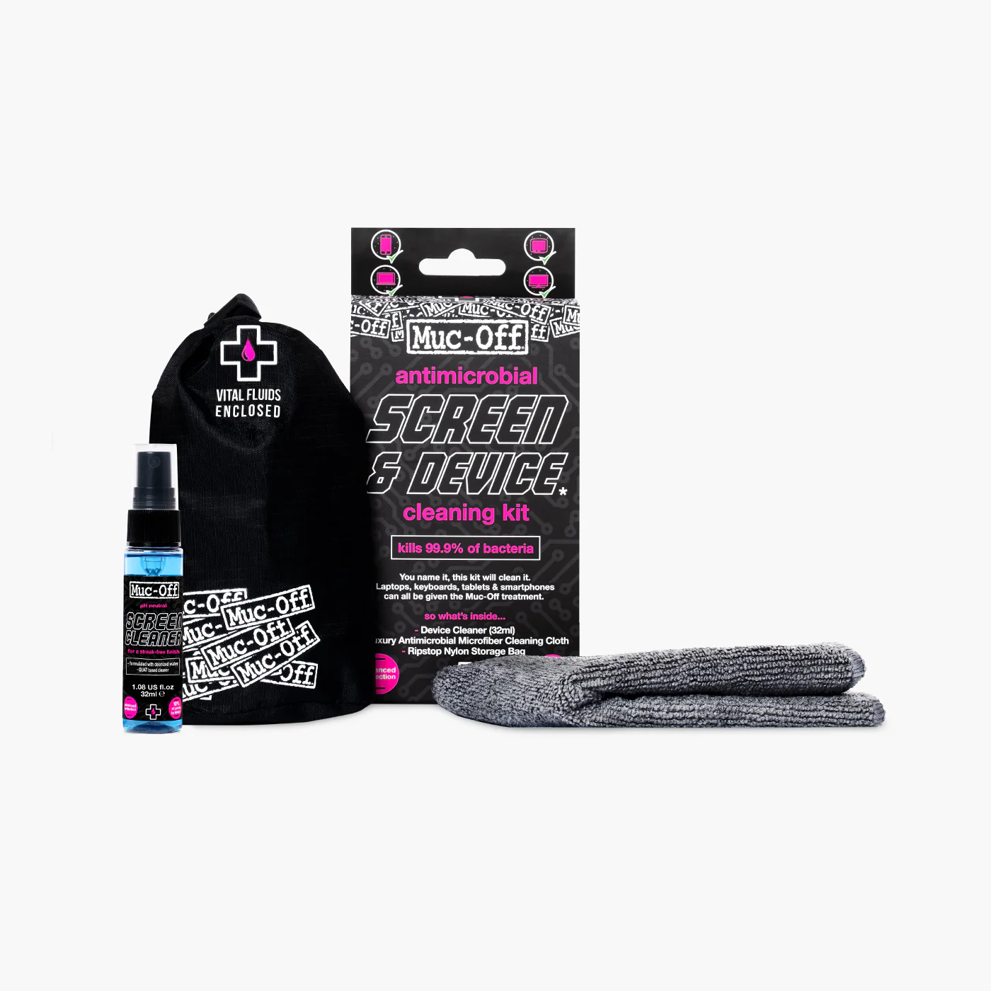 Antimicrobial Screen Cleaning Kit