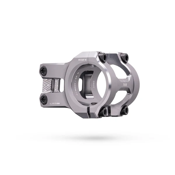 PNW Components Loam Stem, 31.8 Clamp, Lightning Silver