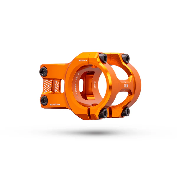 PNW Components Loam Stem, 31.8 Clamp, Blood Orange