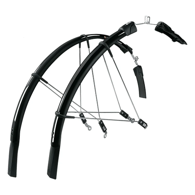 SKS SKS Raceblade Long Fender Set 700 x 18-25: Black