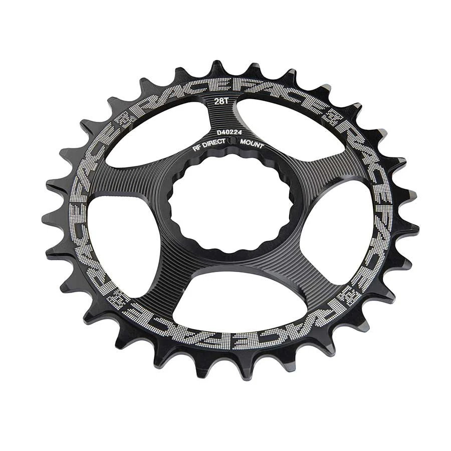 Race Face Narrow Wide Chainring: Direct Mount CINCH 32t Black