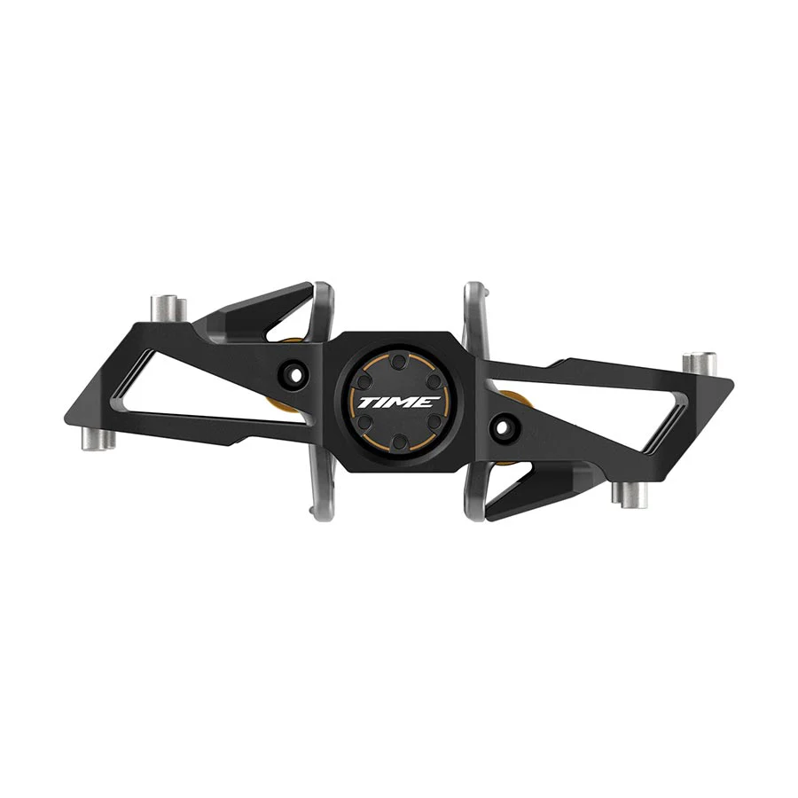 TIME Time Speciale 12 Pedals - Dual Sided Clipless Platform Aluminum 9/16" BLK/Gold Large B1