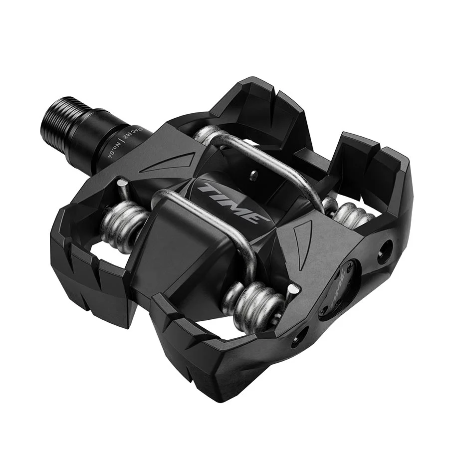 TIME MX 4 Pedals - Dual Sided Clipless with Platform Aluminum 9/16"
