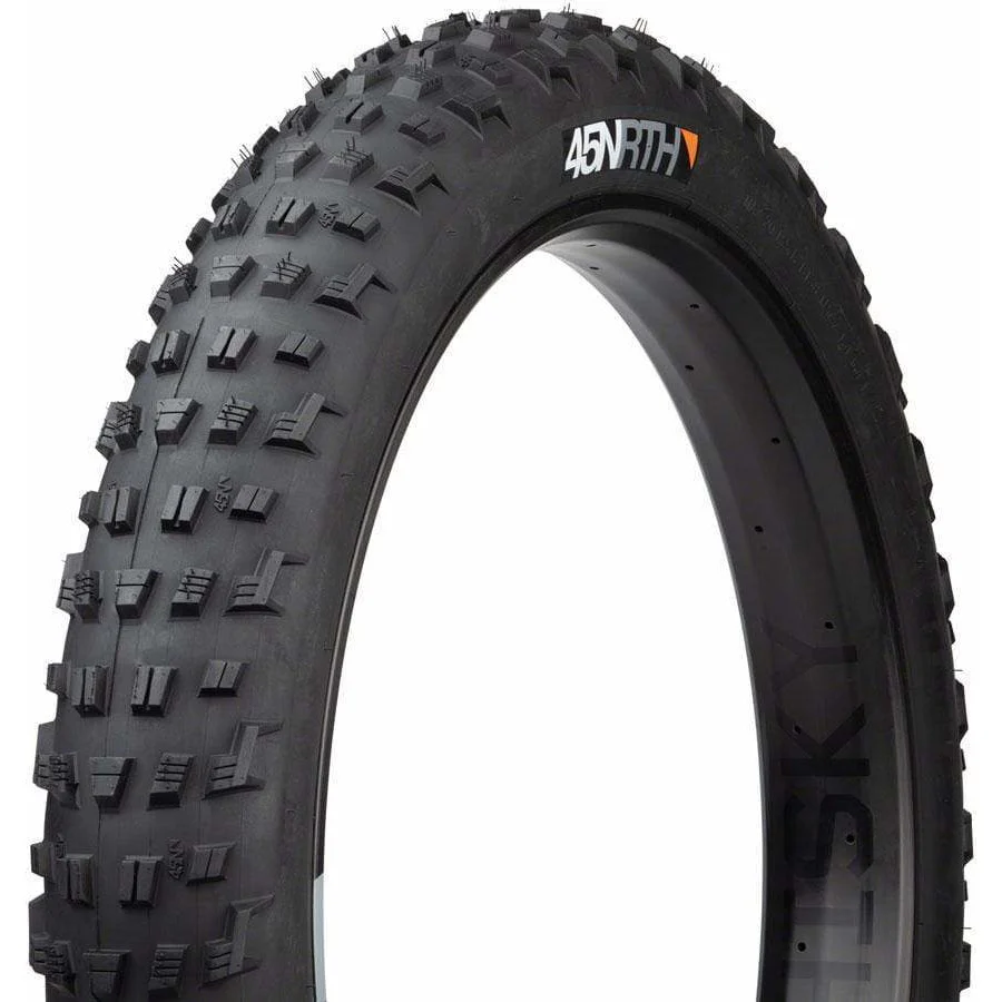 45NRTH Vanhelga Tire - 26 x 4.2 Tubeless Folding Black 120 TPI