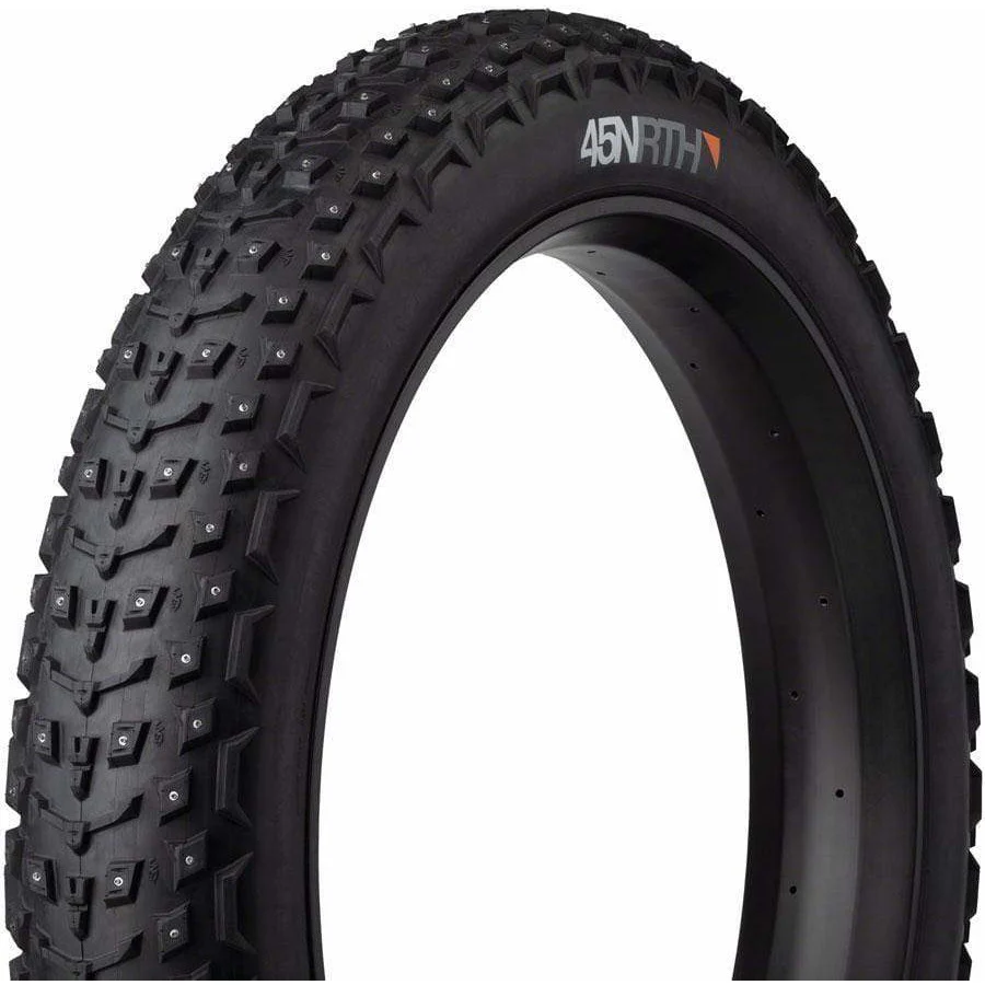 45NRTH Dillinger 5 Tire - 26 x 4.6 120 TPI 258 Concave Carbide Aluminum Studs