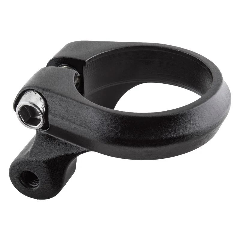 SunLite Seatpost Seat Post Clamp Alloy 34.9 Black w/ Accessory Rack Mount