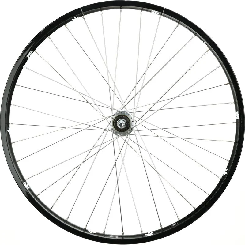 Electra Wild Flower 26" Front Wheel, Clincher, 100mm hub, Roller Brake, Bolt-On