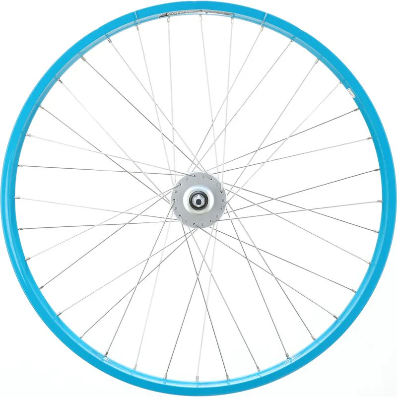 Electra Townie Go! 26" Front Wheel, 100mm Hub, Roller Brake, Bolt-On, Blue