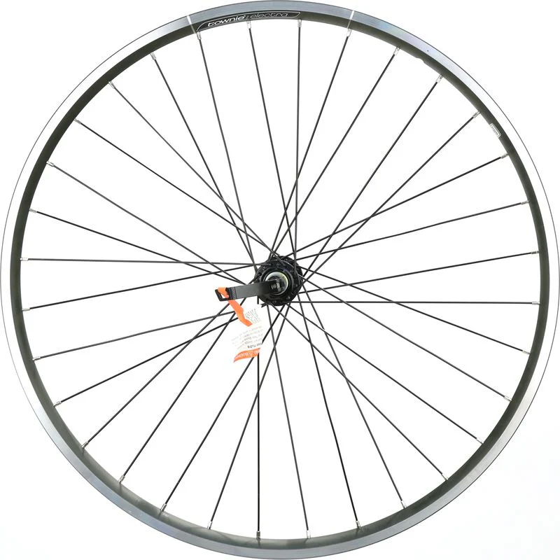 Electra Townie 7D 26" Front Wheel, Clincher, 100mm, Rim Brake, QR, Schrader