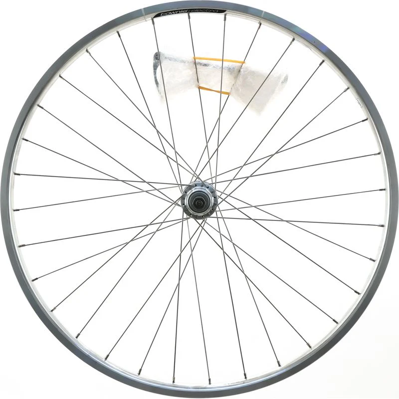 Electra Townie 7D 26" Rear Wheel, Clincher, 135mm threaded Hub , QR, Schrader