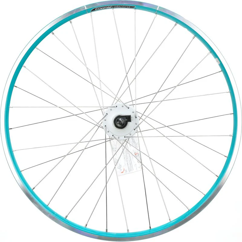 Electra Townie 21D EQ 26" Front Wheel, Clincher, Dynamo Hub, Rim Brake, QR