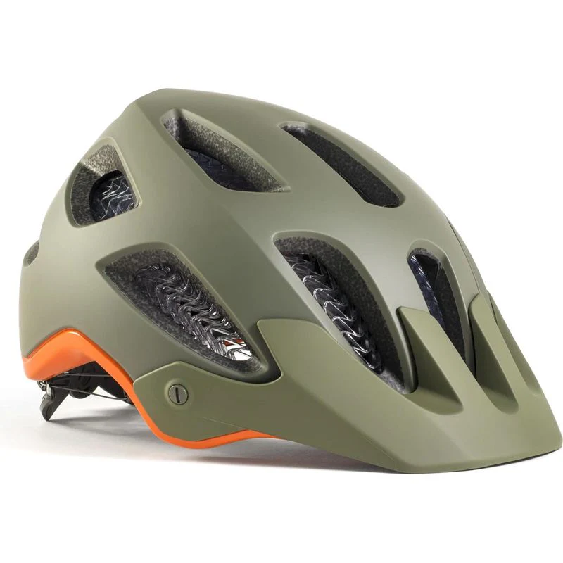 Bontrager Helmet Rally WaveCel, Small Olive Grey/Roarang CPSC