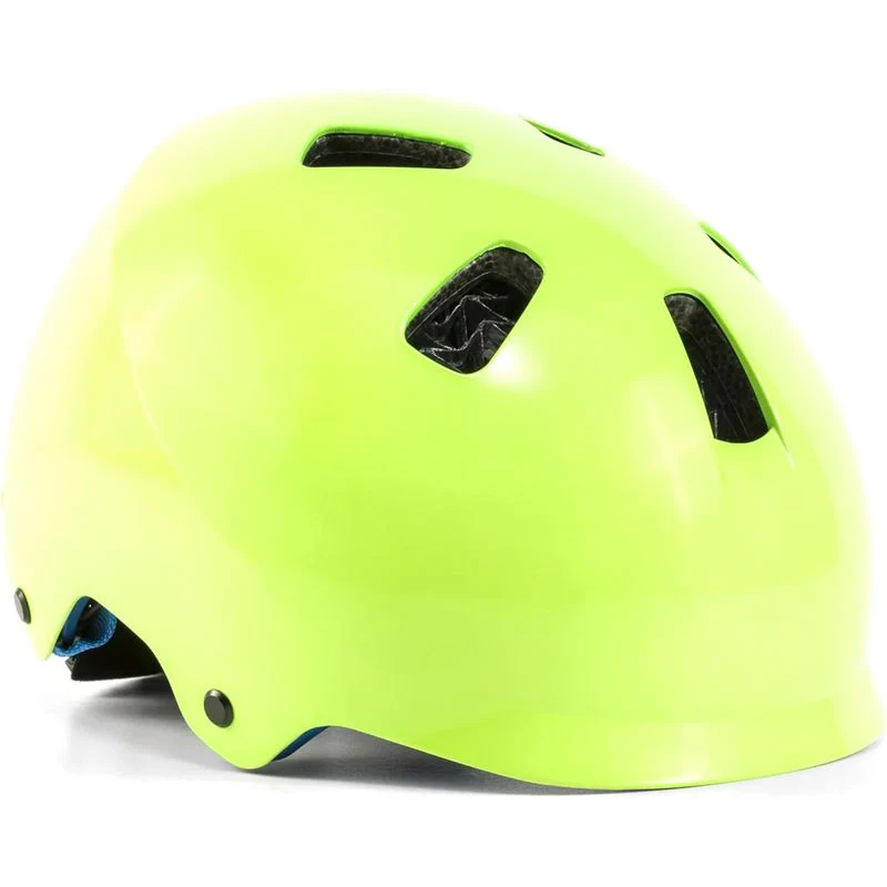 Bontrager Helmet Jet WaveCel, Youth Vis Green/Royal CPSC