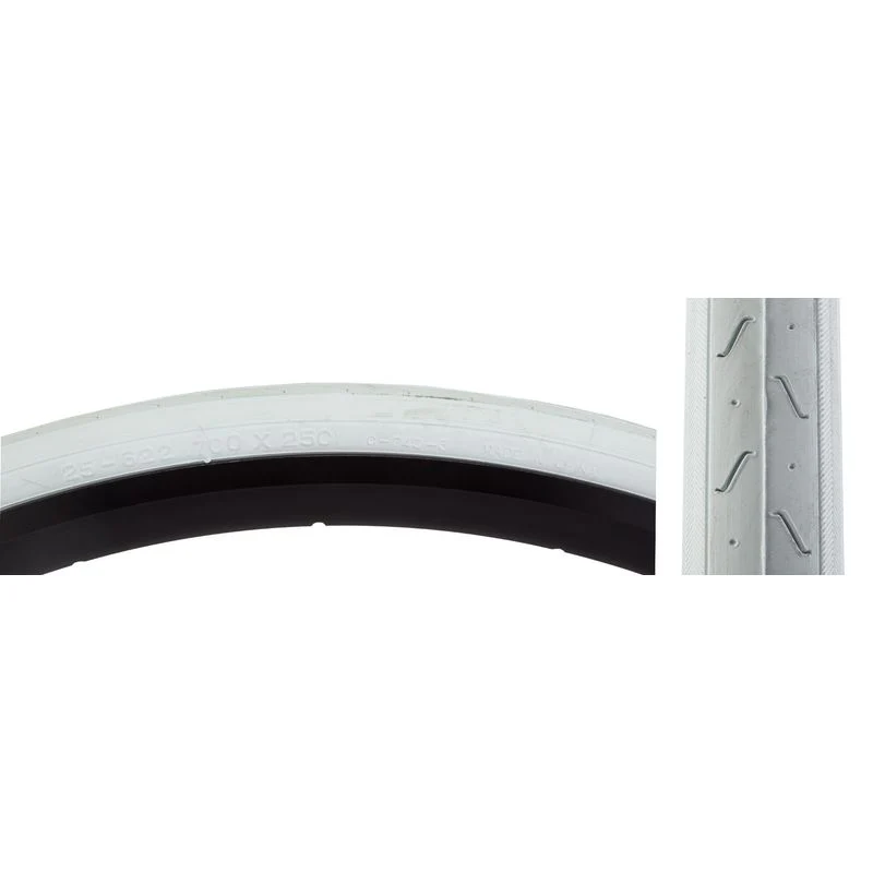 TIRE SUNLT 700x25 CST740 WH/WHT S-HP WIRE