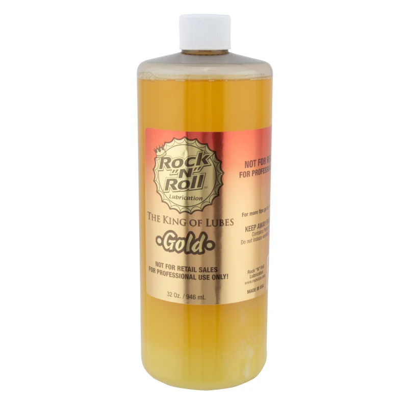 Rock-N-Roll Rock N Roll Gold Bike Chain Lube - 32oz Drip