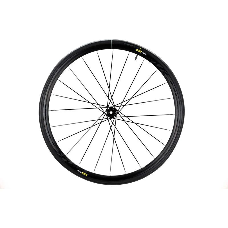 Mavic Aksium Elite UST Road Front Wheel, 27.5",Aluminum, TLR, 12x100 TA, 24H, CL