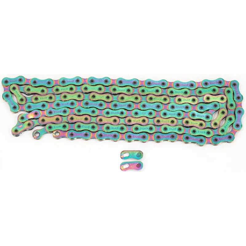 Sram XX1 Eagle AXS 12-Speed Chain, Rainbow, 126 Links
