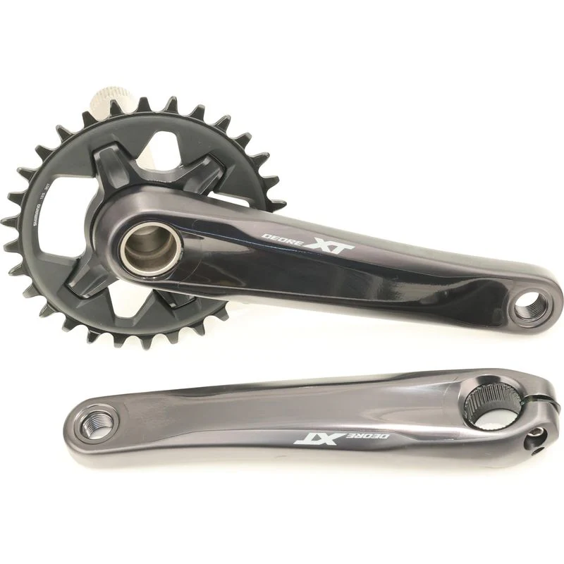 Shimano FC-M8100 Deore XT 12-Speed Crankset, 175mm 30t 55 Chainline