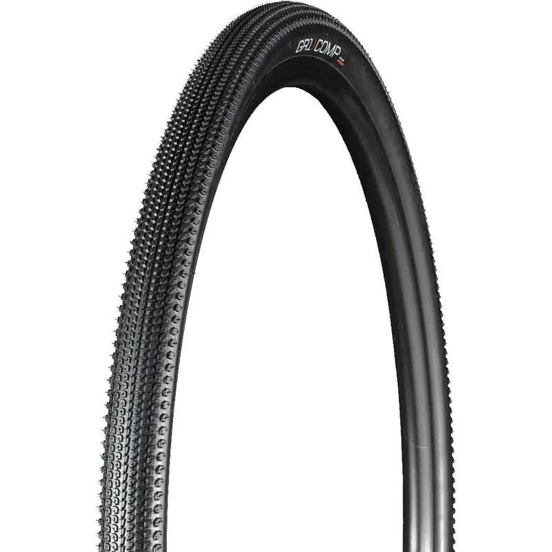 Bontrager GR1 Team Issue Tire, 700x35c, TLR, 120 TPI, Folding Dual Compound