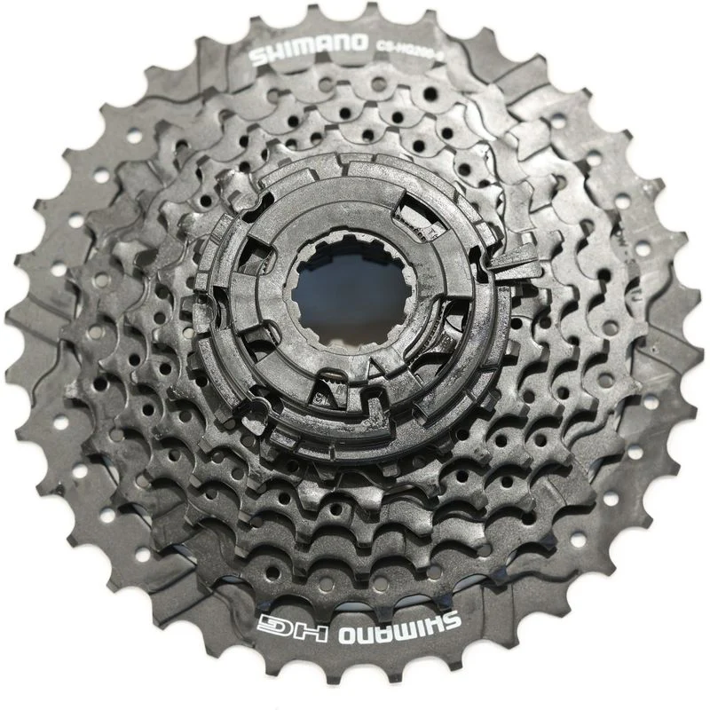 Shimano Tourney CS-HG200 Cassette – 9-Speed, 11-36T, Black, Hyperglide