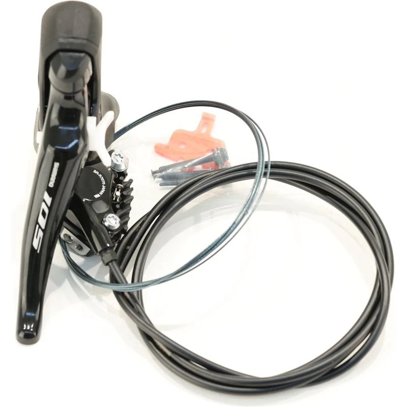 Shimano 105 ST-R7020 Right Hydraulic Shift/Brake Lever + BR-R7070 Flat Mount Caliper