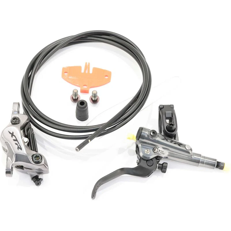 Shimano XTR M9120 Disc Brake Set, Rear Right, 1700mm Hose, 4-Piston, Resin