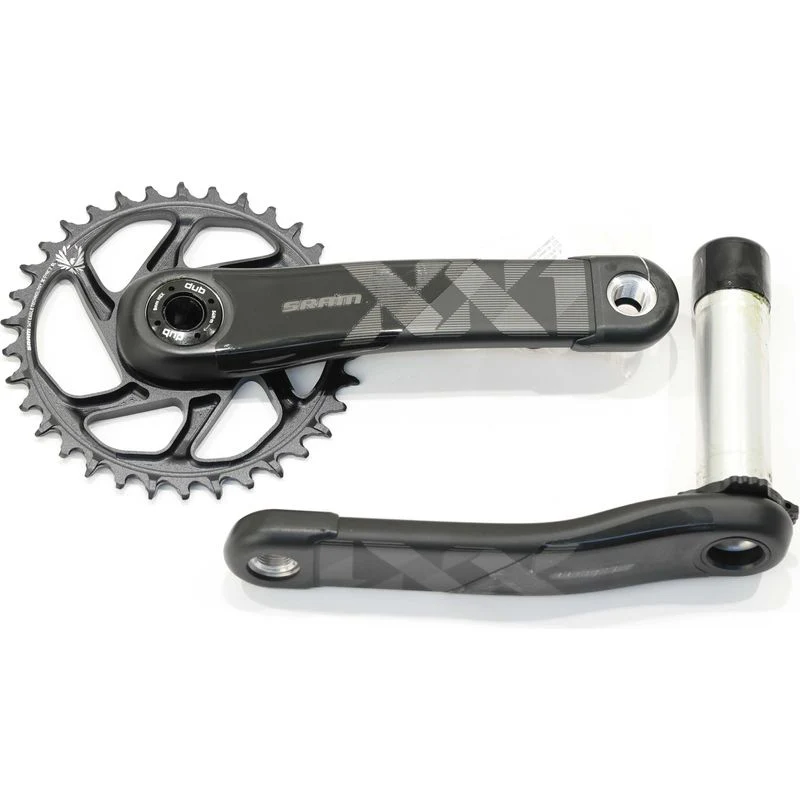 SRAM XX1 Eagle DUB Boost Crankset 175mm 34T Black, 52mm Chainline